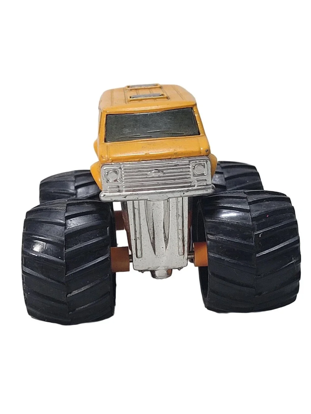 1985 Vintage Matchbox Super Charger Rollin Thunder Monster Truck Van Orange